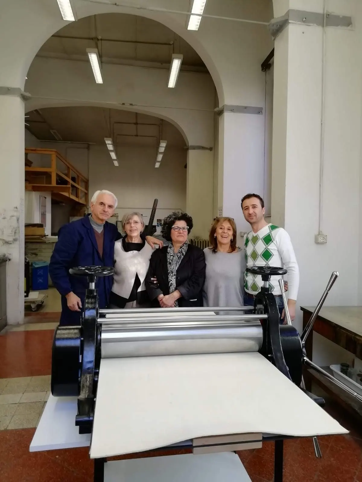 In ricordo della docente dell'Accademia di Belle Arti di Bologna prof.ssa Maria Agata Amato, insieme ai colleghi prof.ssa AnnaMaria Stanghellini e prof. Agim Sako.